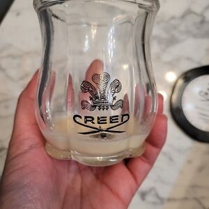 Creed EMPTY  Candle Glass Jar Tubereuse Iris